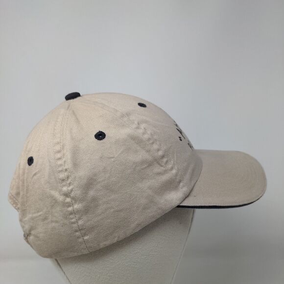 About Time PC & Electronics Slideback Hat Tan OSFA Adjustable Vitronic - Picture 5 of 9